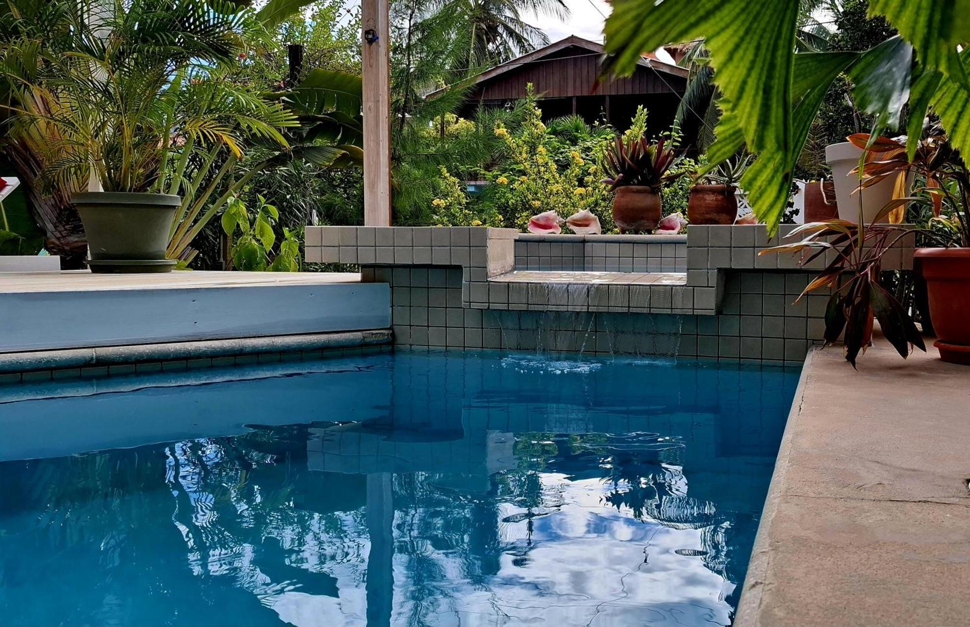 קיי קולקר Amanda'S Place Casa Amancer - Sea View, Pool And Tropical Garden מראה חיצוני תמונה